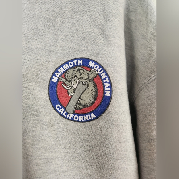 Mammoth Hoodie unisex  vintage sky - Picture 7 of 7